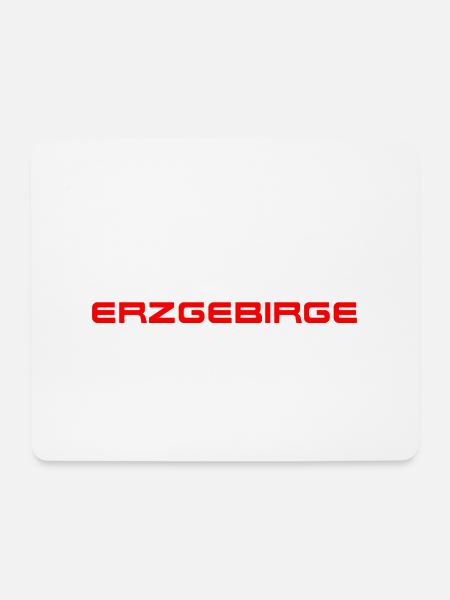 Erzgebirge - Mousepad (Querformat) - Weiß