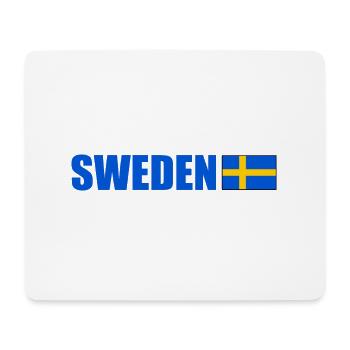 Sweden - Tapis de souris (format paysage) - blanc - Devant