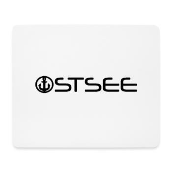 Ostsee mit Anker [black] - Mousepad (Querformat) - Weiß - Vorne
