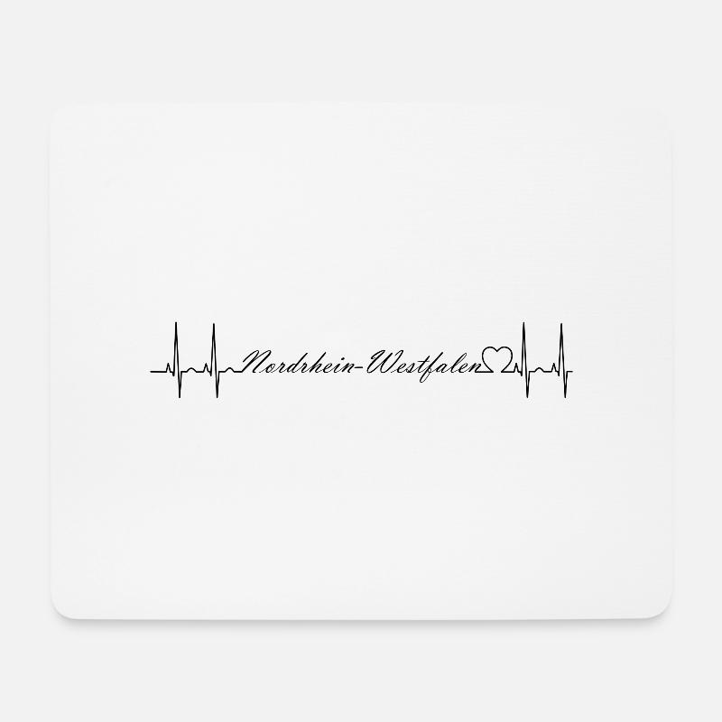 Nordrhein Westfalen - Mousepad (Querformat) - Weiß
