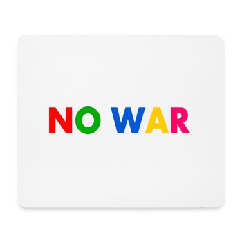 No war - Tapis de souris (format paysage) - blanc - Devant