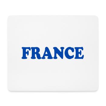 France - Tapis de souris (format paysage) - blanc - Devant
