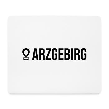 Nächstes Ziel Erzgebirge - Mousepad (Querformat) - Weiß - Vorne