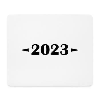 2023 - Tapis de souris (format paysage) - blanc - Devant