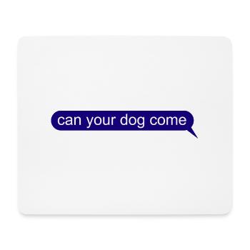 Hund Dog - Mousepad (Querformat) - Weiß - Vorne