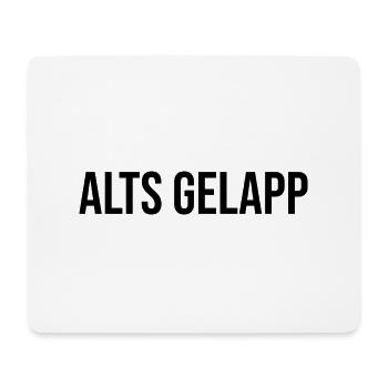 Erzgebirge Gelapp - Mousepad (Querformat) - Weiß - Vorne