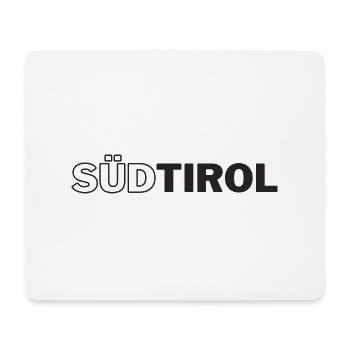 Tyrol du Sud - Tapis de souris (format paysage) - blanc - Devant