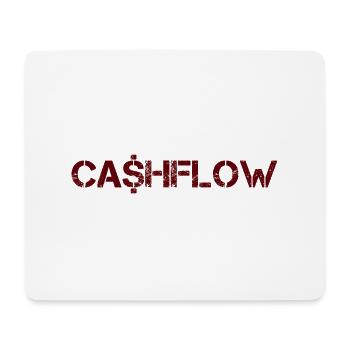 Cash flow - Mouse Pad (horizontal) - white - Front