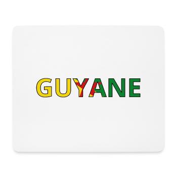 Flag of French Guiana - Mouse Pad (horizontal) - white - Front