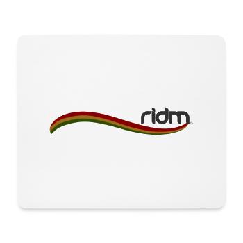 ridm flag - Mousepad (Querformat) - Weiß - Vorne