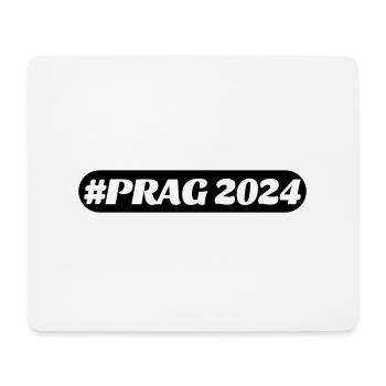 Prag 2024 - Mousepad (Querformat) - Weiß - Vorne