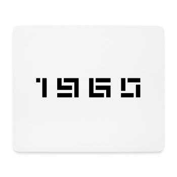 Geburtsjahr Geburtstag Born In - Made in 1960 - Mousepad (Querformat) - Weiß - Vorne