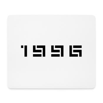 Year of Birth Birthday Born In - Made in 1996 - Mouse Pad (horizontal) - white - Front