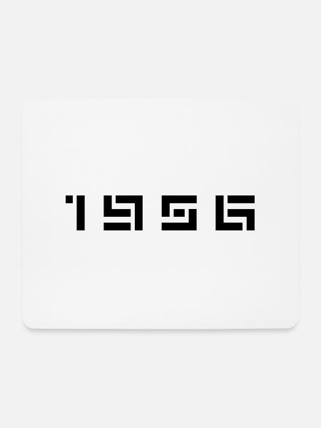 Geburtsjahr Geburtstag Born In - Made in 1956 - Mousepad (Querformat) - Weiß