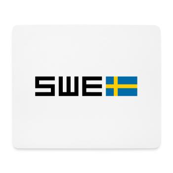 Schweden - Mousepad (Querformat) - Weiß - Vorne