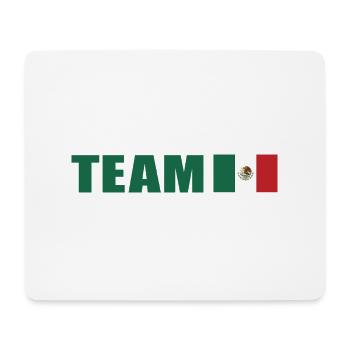 Support Team Mexico - Mouse Pad (horizontal) - white - Front