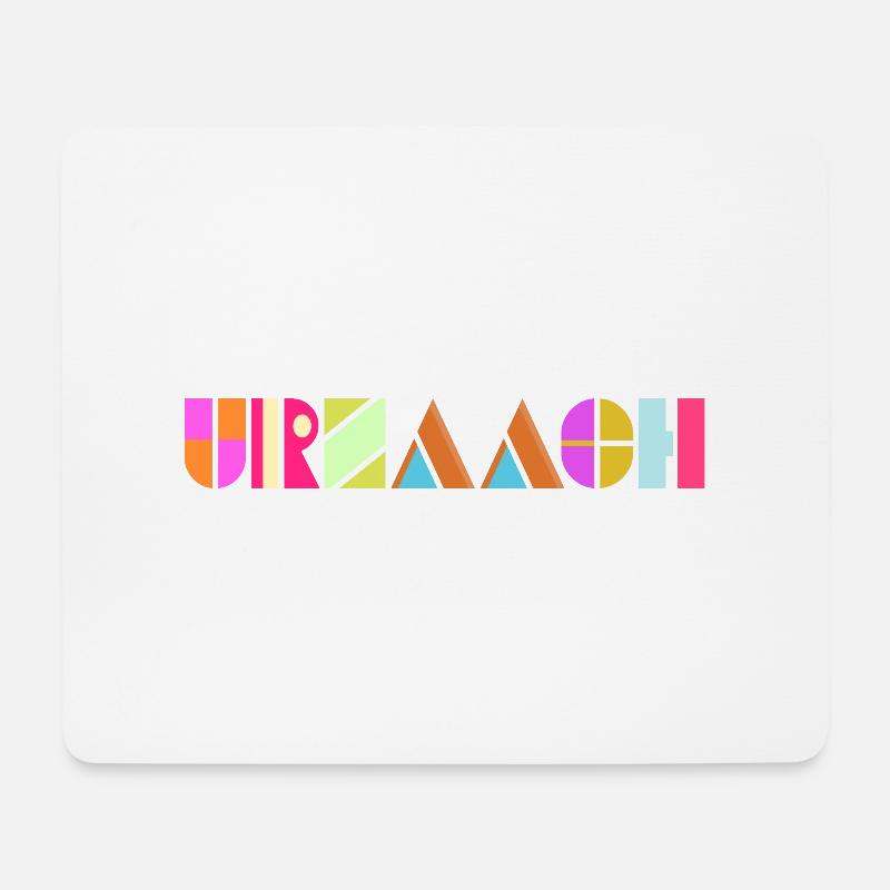urzaach - lustlos, gelangweilt - Mousepad (Querformat) - Weiß