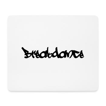 Breakdance - Mousepad (Querformat) - Weiß - Vorne