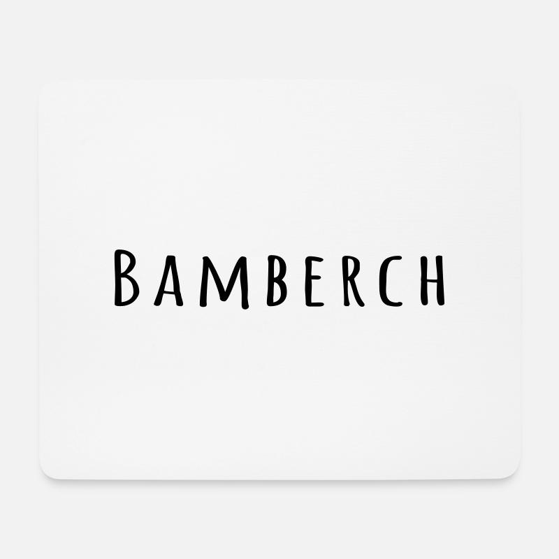 Bamberg amatica - Mousepad (Querformat) - Weiß