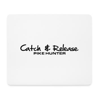 C&R Pike Hunter - Mousepad (Querformat) - Weiß - Vorne