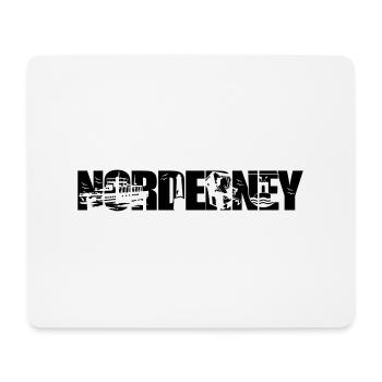 Norderney Skyline - Mousepad (Querformat) - Weiß - Vorne