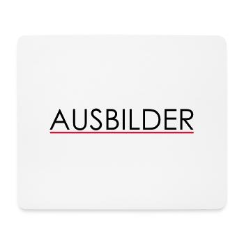 ausbilder - Mouse Pad (horizontal) - white - Front