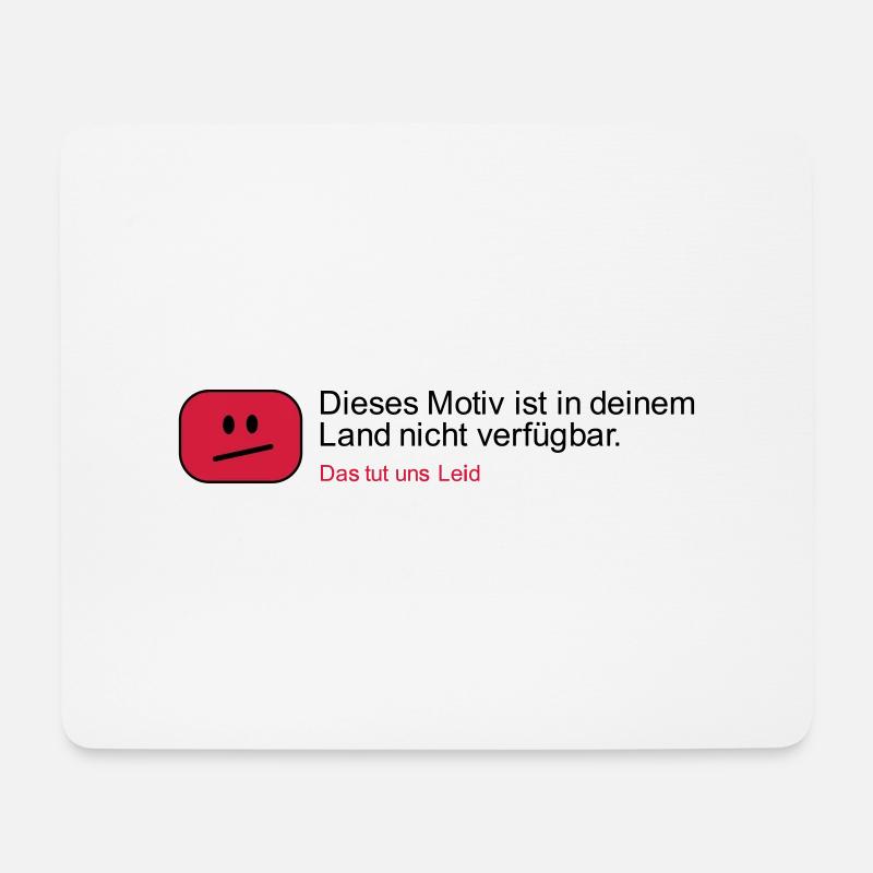 Dieses Motiv ist in deinem Land nicht verfügbar - Mousepad (Querformat) - Weiß