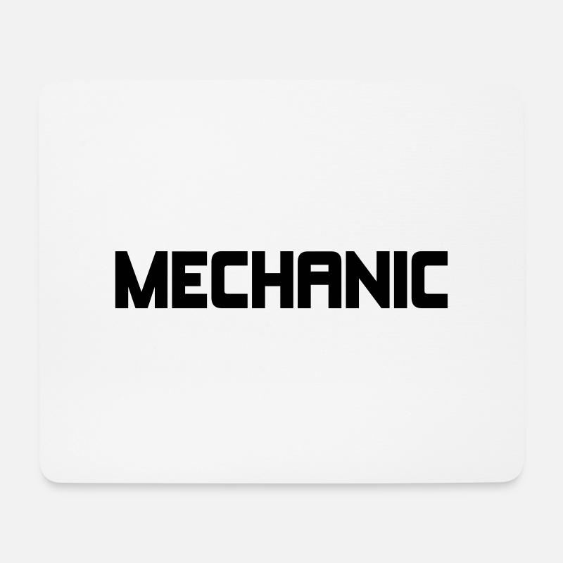 MECHANIC - Mouse Pad (horizontal) - white