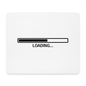 loading_bar_f1 - Mousepad (Querformat) - Weiß - Vorne