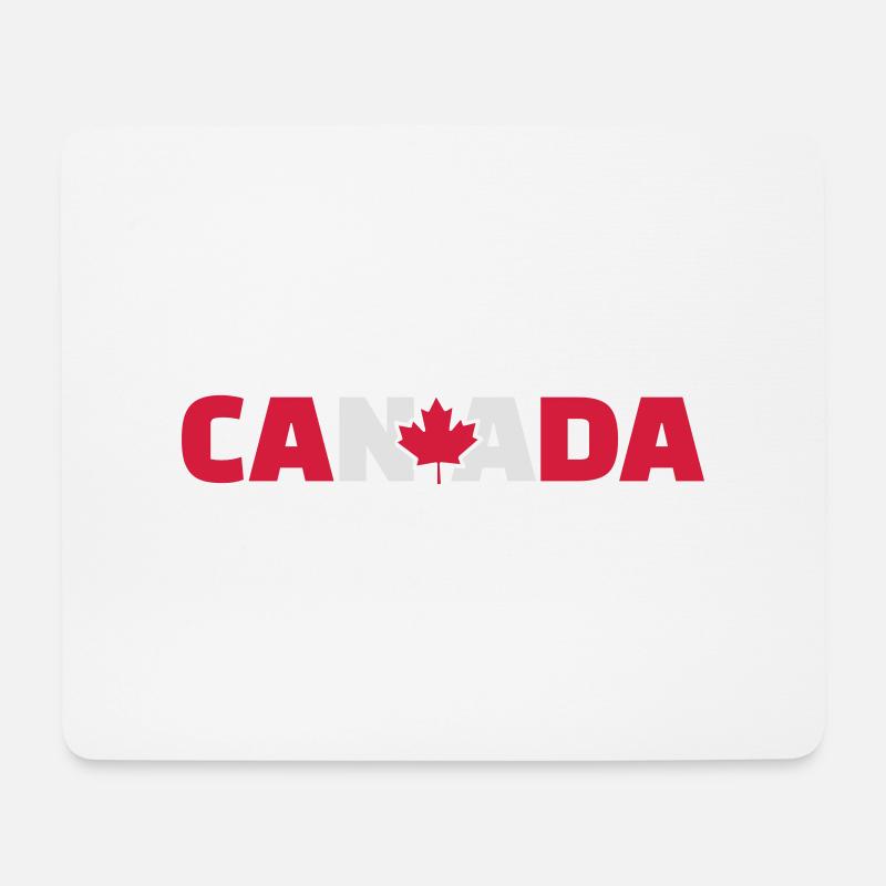 Kanada - Mousepad (Querformat) - Weiß