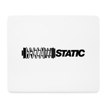 Static Ride LG Airride Car Tuning JDM DUB - Mouse Pad (horizontal) - white - Front