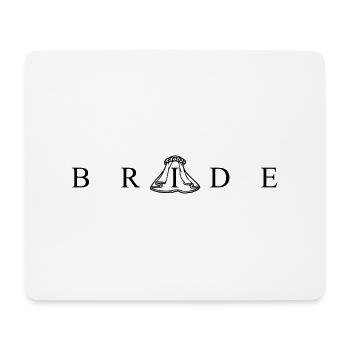 Bride Veil - Tapis de souris (format paysage) - blanc - Devant