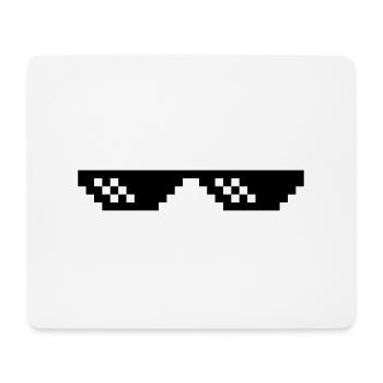 Beute Brille - Beute Brille - Mousepad (Querformat) - Weiß - Vorne