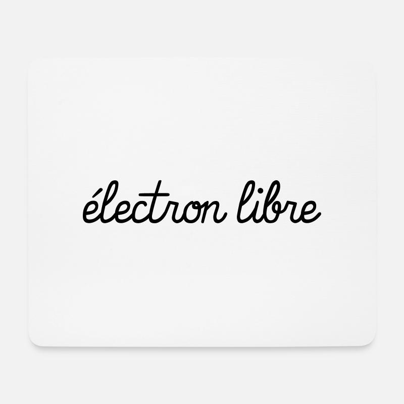 Electron Libre - Tapis de souris (format paysage) - blanc