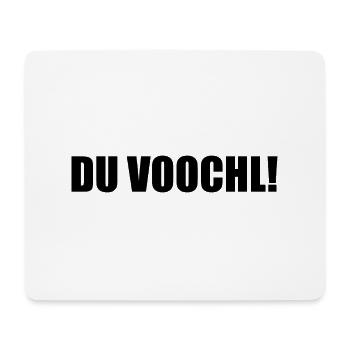 Erzgebirge Du Vogel - Mousepad (Querformat) - Weiß - Vorne