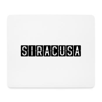 Siracusa Flughafentafel - Mousepad (Querformat) - Weiß - Vorne