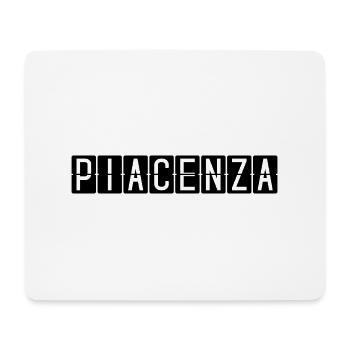 Panneau de l’aéroport de Piacenza - Tapis de souris (format paysage) - blanc - Devant