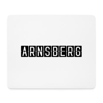 Arnsberg Airport Sign - Mouse Pad (horizontal) - white - Front