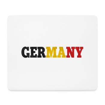 Germany - Mouse Pad (horizontal) - white - Front