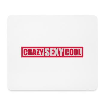 design cool sexy fou - Tapis de souris (format paysage) - blanc - Devant