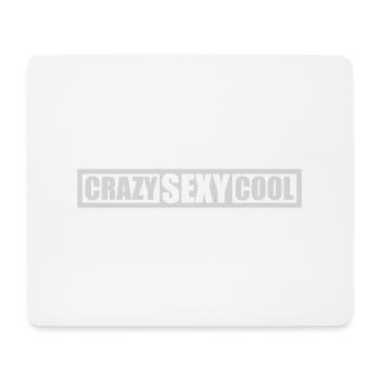 design cool sexy fou - Tapis de souris (format paysage) - blanc - Devant