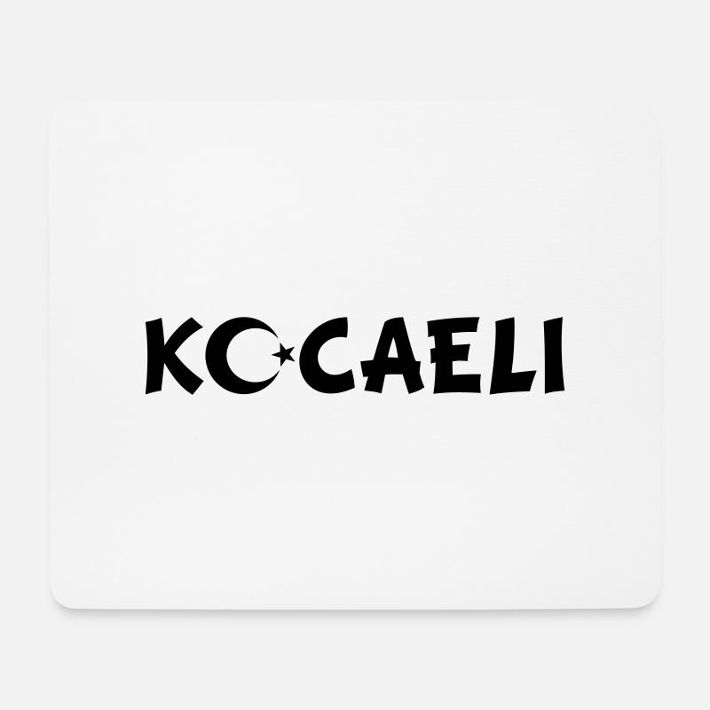 Kocaeli Türkei Flagge - Mousepad (Querformat) - Weiß