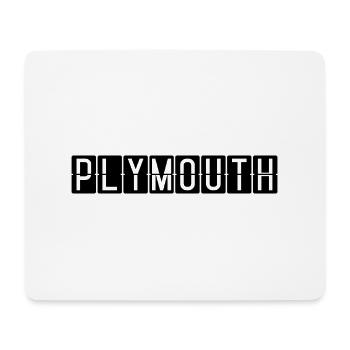 Conseil d’administration de l’aéroport de Plymouth - Tapis de souris (format paysage) - blanc - Devant