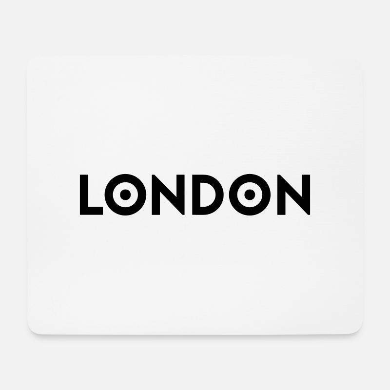 LONDON - Mouse Pad (horizontal) - white