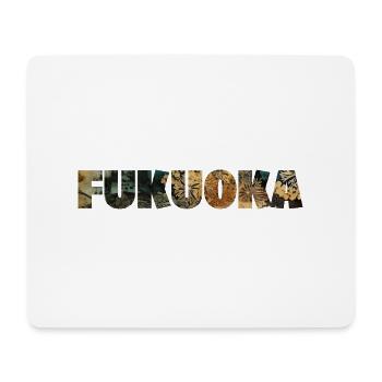 FUKUOKA COLORFUL - Mouse Pad (horizontal) - white - Front
