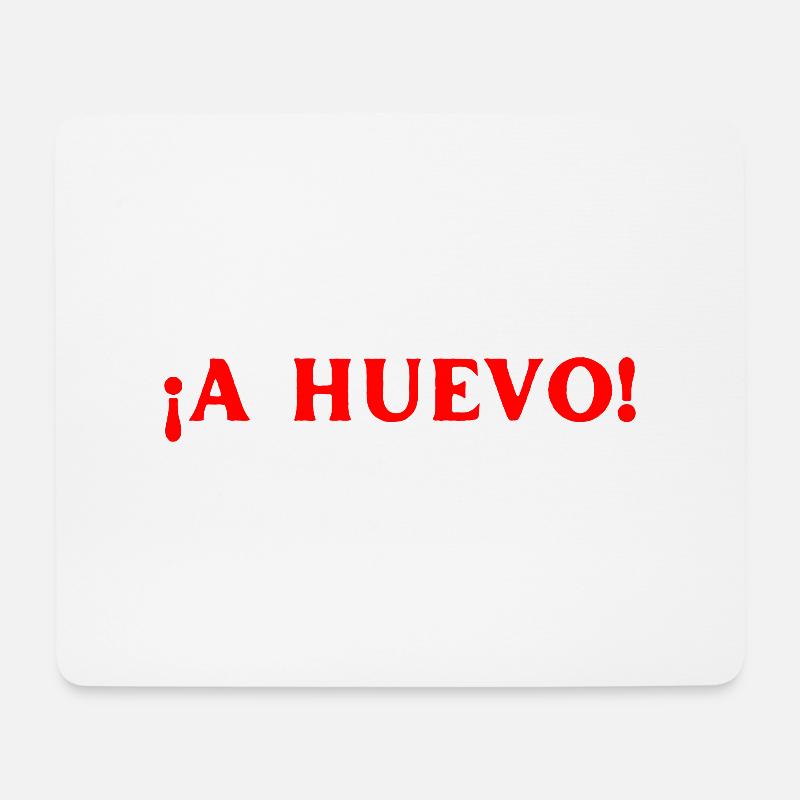 Natürlich, auf jeden Fall! Spanisch Sprache - Mousepad (Querformat) - Weiß