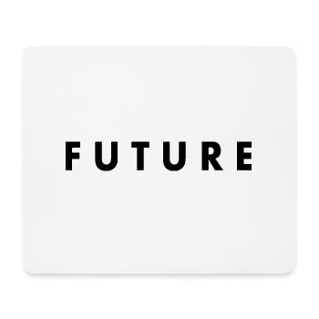 Future - Tapis de souris (format paysage) - blanc - Devant