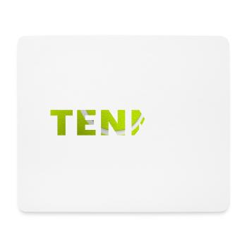 Tennis-originelle Geschenkidee - Mousepad (Querformat) - Weiß - Vorne