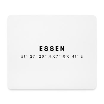 Food coordinates - Mouse Pad (horizontal) - white - Front