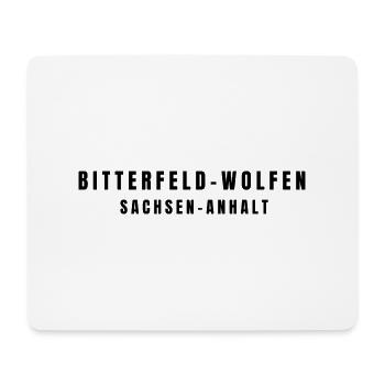 Bitterfeld-Wolfen, Saxe-Anhalt - Tapis de souris (format paysage) - blanc - Devant
